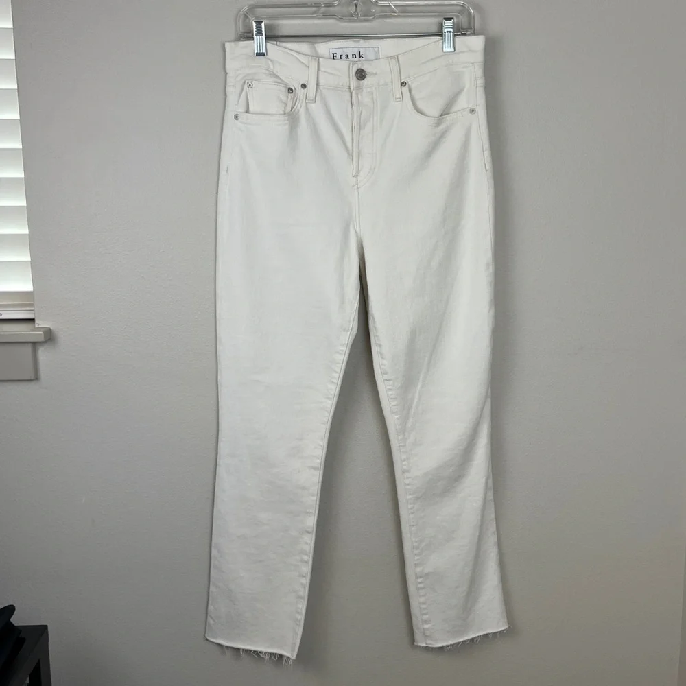 Frank & Eileen Cork Everyday Denim Jeans in Natural